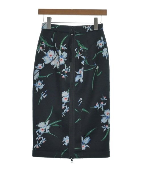 Nﾟ 21（ヌメロヴェントゥーノ）ひざ丈スカート 紺 サイズ:40(M位) レディース/2200623112014