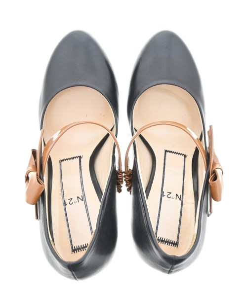 Nﾟ 21（ヌメロヴェントゥーノ）パンプス 黒 サイズ:EU38(24.5cm位) レディース/2200617645085