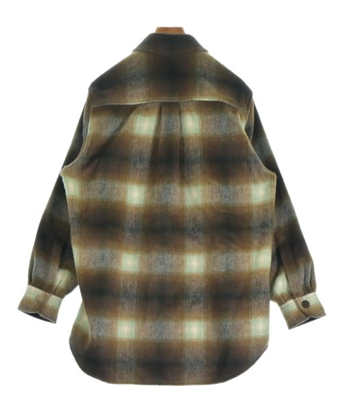 Nﾟ 21（ヌメロヴェントゥーノ）カジュアルシャツ 茶 サイズ:38(M位) レディース/2200611712264