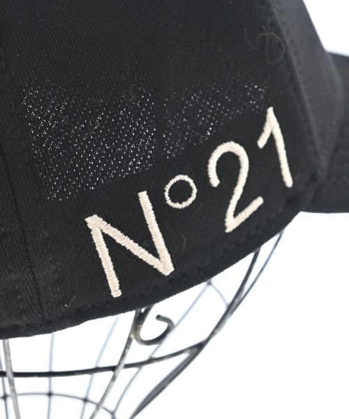 Nﾟ 21（ヌメロヴェントゥーノ）キャップ 黒 サイズ:- メンズ/2200624698036