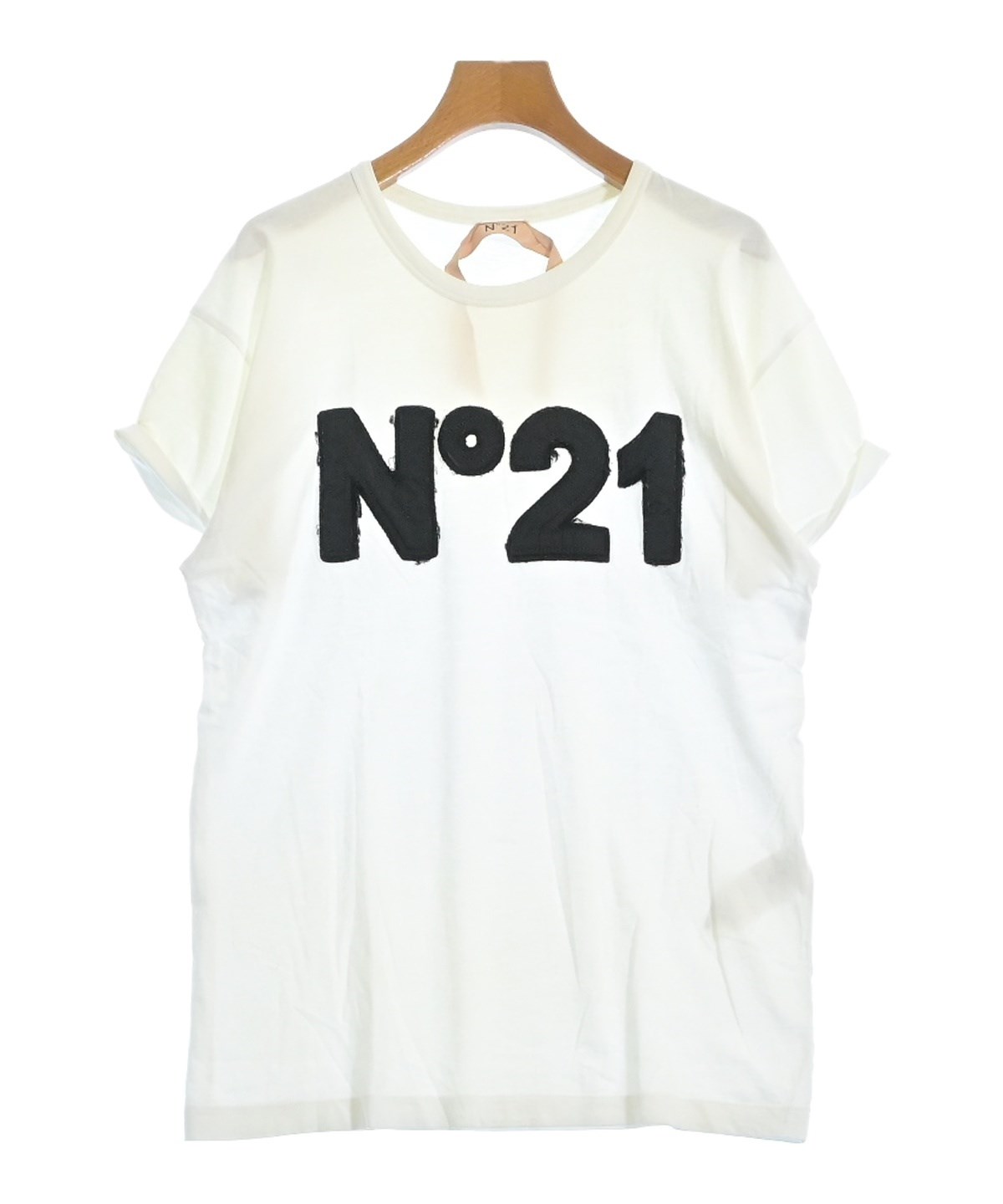 Nﾟ 21 ヌメロヴェントゥーノ Tシャツ・カットソー 36(XS位) 白 【古着】【中古】 2137825N0042_x1_a001.jpg