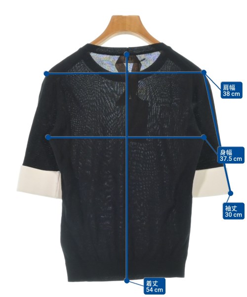 Nﾟ 21（ヌメロヴェントゥーノ）ニット・セーター 黒 サイズ:36(XS位) レディース/2200626782061