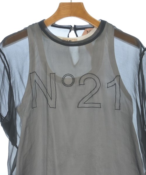 Nﾟ 21（ヌメロヴェントゥーノ）Tシャツ・カットソー 黒 サイズ:40(M位) レディース/2200627473036