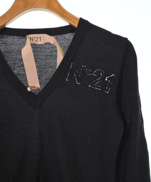 Nﾟ 21（ヌメロヴェントゥーノ）ニット・セーター 黒 サイズ:38(S位) レディース/2200627473081
