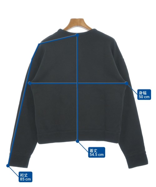 Nﾟ 21（ヌメロヴェントゥーノ）スウェット 黒 サイズ:36(XS位) レディース/2200627511042