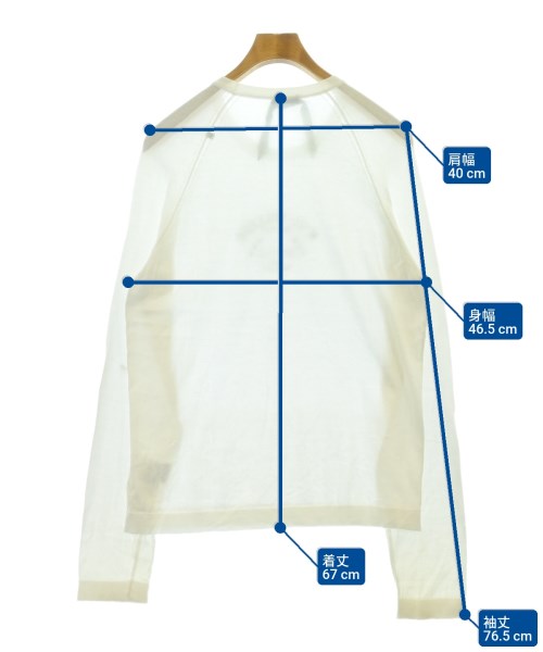Nﾟ 21（ヌメロヴェントゥーノ）ニット・セーター 白 サイズ:48(L位) メンズ/2200629058019