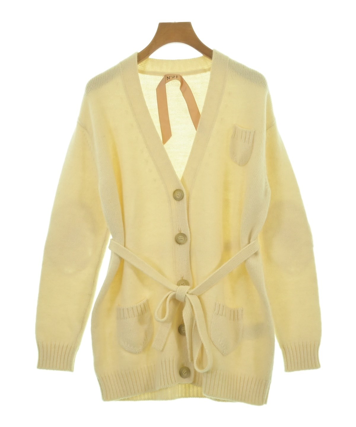 Nﾟ 21（ヌメロヴェントゥーノ）カーディガン 白 サイズ:36(XS位