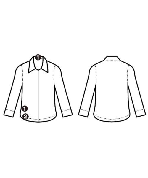 Nﾟ 21（ヌメロヴェントゥーノ）カジュアルシャツ 白 サイズ:XXS レディース/2200631943105