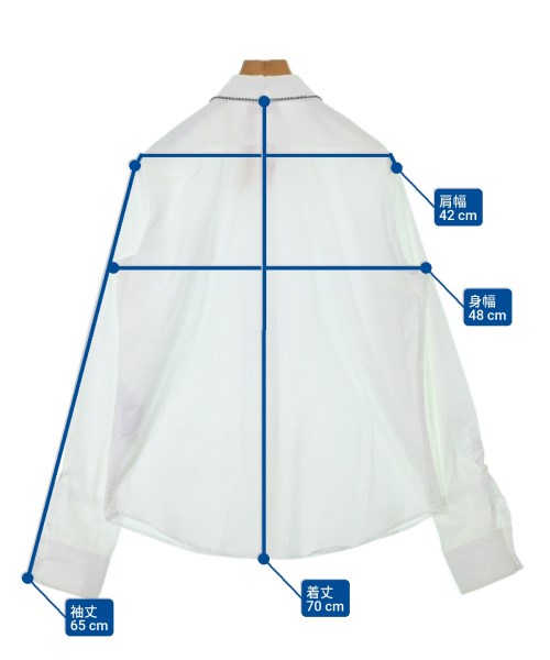 Nﾟ 21（ヌメロヴェントゥーノ）カジュアルシャツ 白 サイズ:40(M位) レディース/2200631943129