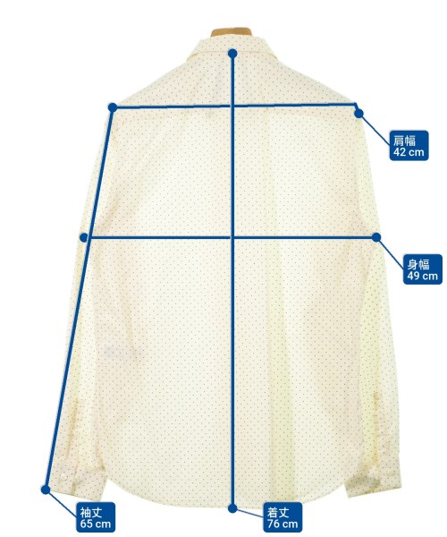 Nﾟ 21（ヌメロヴェントゥーノ）カジュアルシャツ ベージュ サイズ:41(M位) メンズ/2200631943136