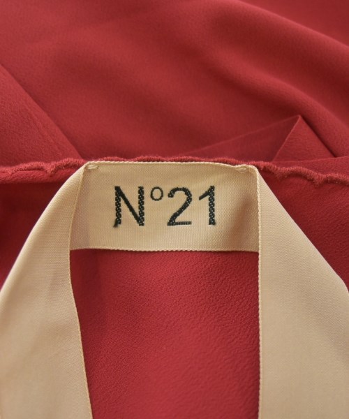 Nﾟ 21（ヌメロヴェントゥーノ）ブラウス 赤 サイズ:38(S位) レディース/2200628213495