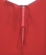 Nﾟ 21（ヌメロヴェントゥーノ）ブラウス 赤 サイズ:38(S位) レディース/2200628213495