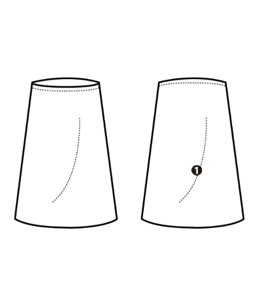 Nﾟ 21（ヌメロヴェントゥーノ）ひざ丈スカート 青 サイズ:38(S位) レディース/2200633431037