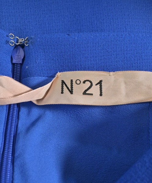 Nﾟ 21（ヌメロヴェントゥーノ）ひざ丈スカート 青 サイズ:38(S位) レディース/2200633431037