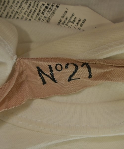 Nﾟ 21（ヌメロヴェントゥーノ）Tシャツ・カットソー 白 サイズ:36(XS位) レディース/2200612061019