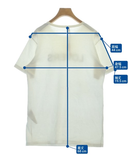 Nﾟ 21（ヌメロヴェントゥーノ）Tシャツ・カットソー 白 サイズ:36(XS位) レディース/2200612061019