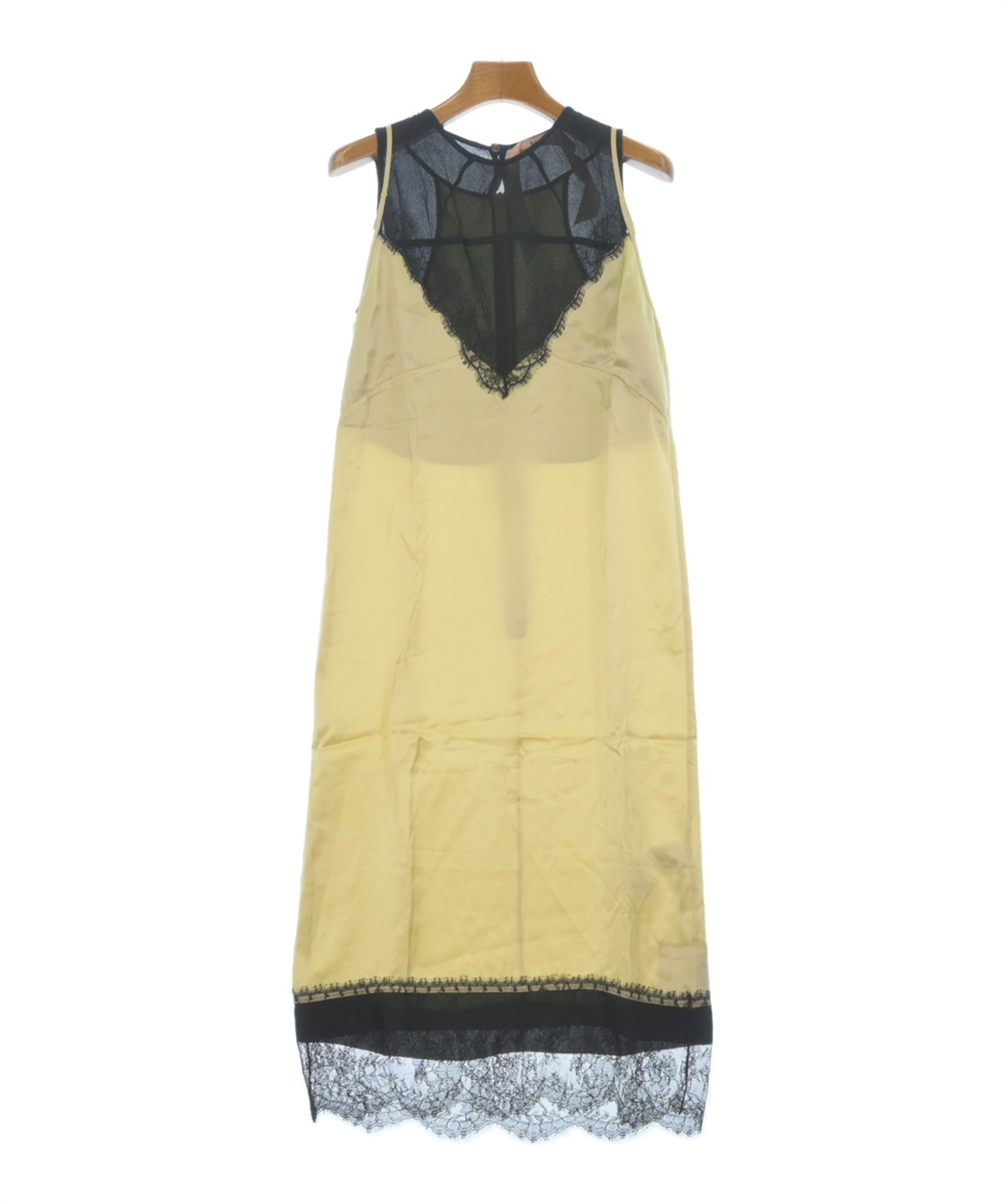Nﾟ 21（ヌメロヴェントゥーノ）ワンピース 黄 サイズ:38(S位