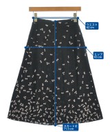 Nﾟ 21（ヌメロヴェントゥーノ）ロング・マキシ丈スカート 黒 サイズ:38(S位) レディース/2200617762058