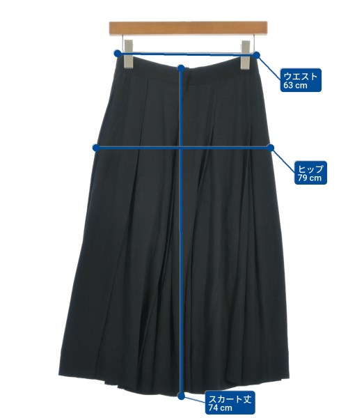 Nﾟ 21（ヌメロヴェントゥーノ）ロング・マキシ丈スカート 黒 サイズ:36(S位) レディース/2200618439041