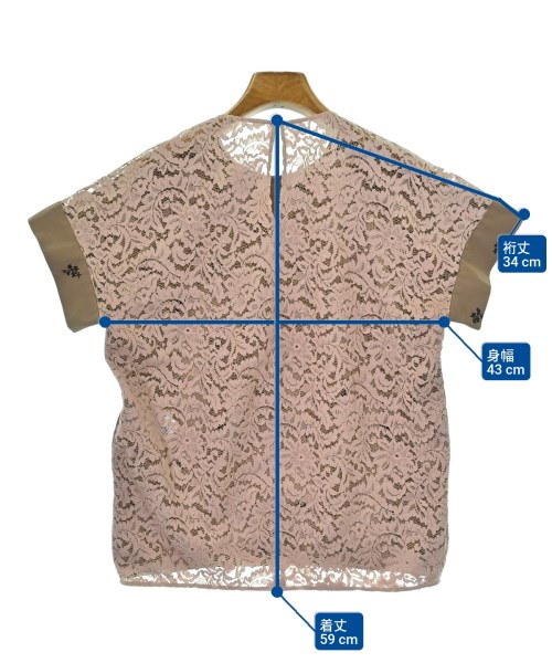 Nﾟ 21（ヌメロヴェントゥーノ）カジュアルシャツ 茶 サイズ:36(XS位) レディース/2200616861028