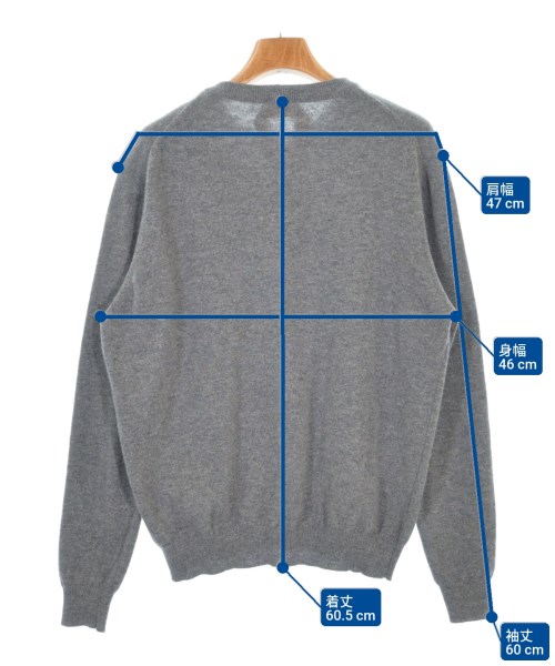 Nﾟ 21（ヌメロヴェントゥーノ）ニット・セーター グレー サイズ:38(S位) レディース/2200609980651