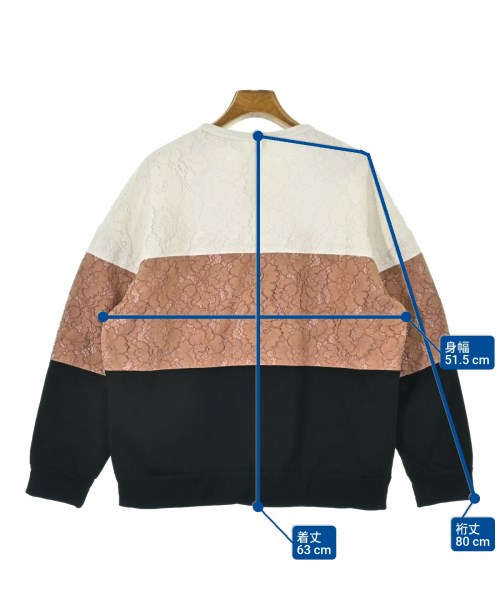 Nﾟ 21（ヌメロヴェントゥーノ）スウェット 白 サイズ:38(S位) レディース/2200609980675