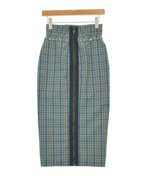 Nﾟ 21（ヌメロヴェントゥーノ）ロング・マキシ丈スカート 青 サイズ:38(S位) レディース/2200610236020