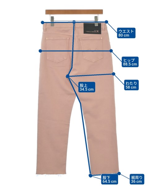 Nﾟ 21（ヌメロヴェントゥーノ）デニムパンツ ピンク サイズ:27(M位) レディース/2200620434010