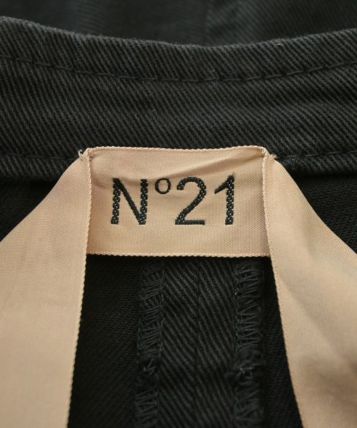 Nﾟ 21（ヌメロヴェントゥーノ）ミニスカート 黒 サイズ:38(S位) レディース/2200620951043