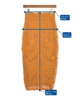 Nﾟ 21（ヌメロヴェントゥーノ）ロング・マキシ丈スカート オレンジ サイズ:40(M位) レディース/2200620951081