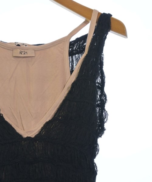 Nﾟ 21（ヌメロヴェントゥーノ）ベスト 黒 サイズ:36(XS位) レディース/2200620951203