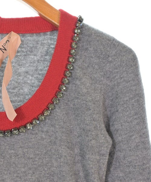 Nﾟ 21（ヌメロヴェントゥーノ）ニット・セーター グレー サイズ:36(XS位) レディース/2200673185051