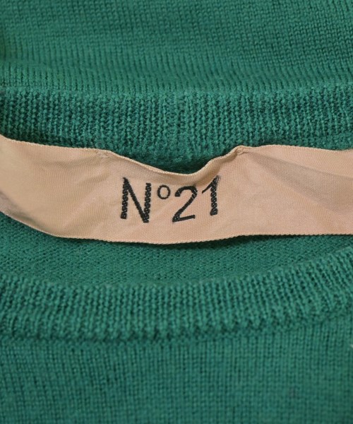 Nﾟ 21（ヌメロヴェントゥーノ）ニット・セーター 緑 サイズ:38(S位) レディース/2200673185068