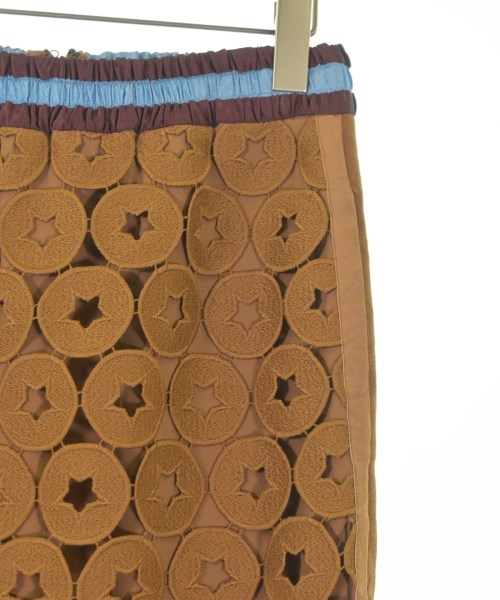 Nﾟ 21（ヌメロヴェントゥーノ）ひざ丈スカート 茶 サイズ:36(XS位) レディース/2200669814026