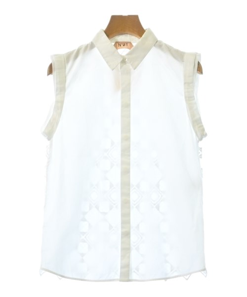 Nﾟ 21(ヌメロヴェントゥーノ)カジュアルシャツ 白 サイズ:38(S位)/2200675186155