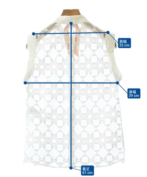 Nﾟ 21（ヌメロヴェントゥーノ）カジュアルシャツ 白 サイズ:38(S位) レディース/2200675186155