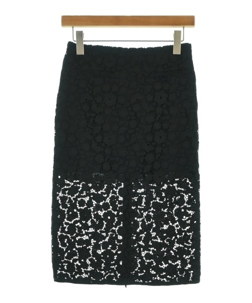 Nﾟ 21(ヌメロヴェントゥーノ)ひざ丈スカート 黒 サイズ:36(S位)/2200676163025