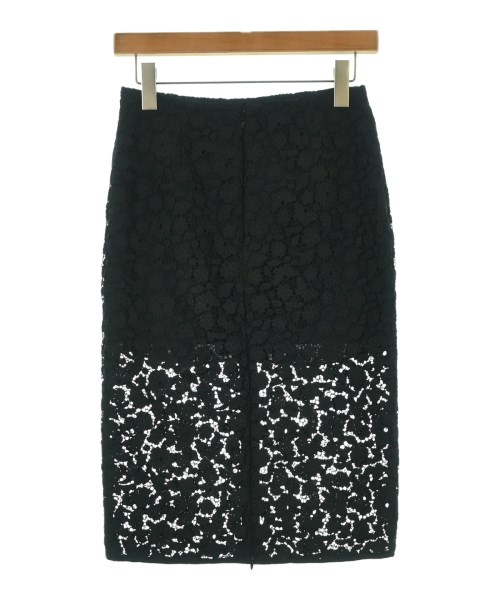 Nﾟ 21（ヌメロヴェントゥーノ）ひざ丈スカート 黒 サイズ:36(S位) レディース/2200676163025