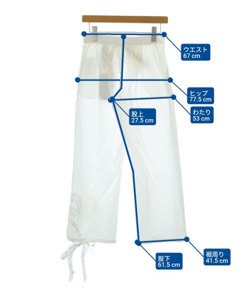 Nﾟ 21（ヌメロヴェントゥーノ）その他 白 サイズ:38(S位) レディース/2200677386485