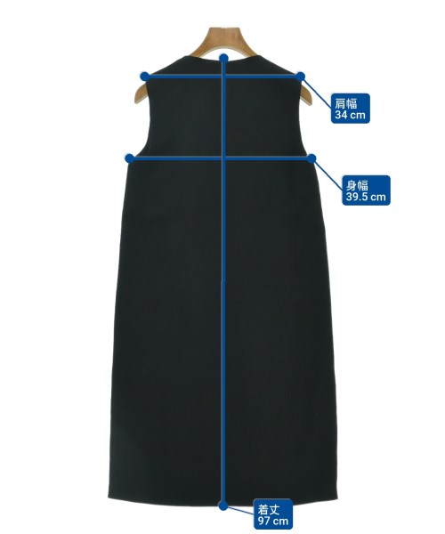 Nﾟ 21（ヌメロヴェントゥーノ）ワンピース 黒 サイズ:40(M位) レディース/2200678010075