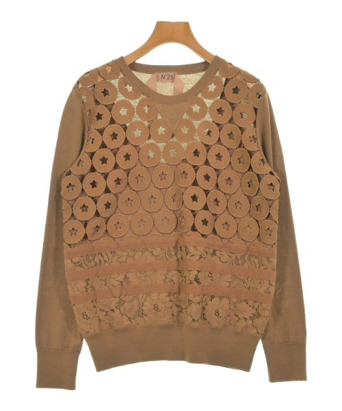 Nﾟ 21(ヌメロヴェントゥーノ)ニット・セーター 茶 サイズ:38(S位)/2200674729018