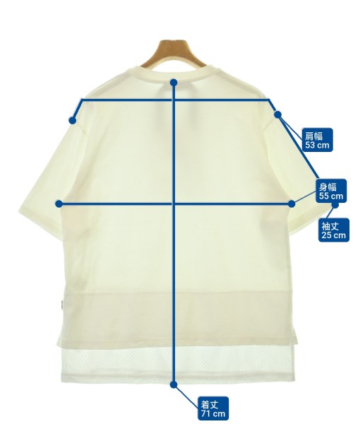 Nﾟ 21（ヌメロヴェントゥーノ）Tシャツ・カットソー 白 サイズ:M メンズ/2200693616122