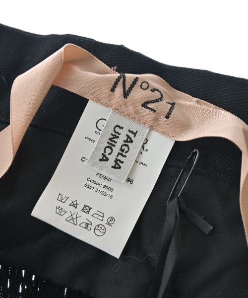 Nﾟ 21（ヌメロヴェントゥーノ）小物類（その他） 黒 サイズ:F レディース/2200691802848
