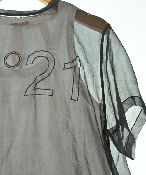 Nﾟ 21（ヌメロヴェントゥーノ）Tシャツ・カットソー 黒 サイズ:38(M位) レディース/2200696696015