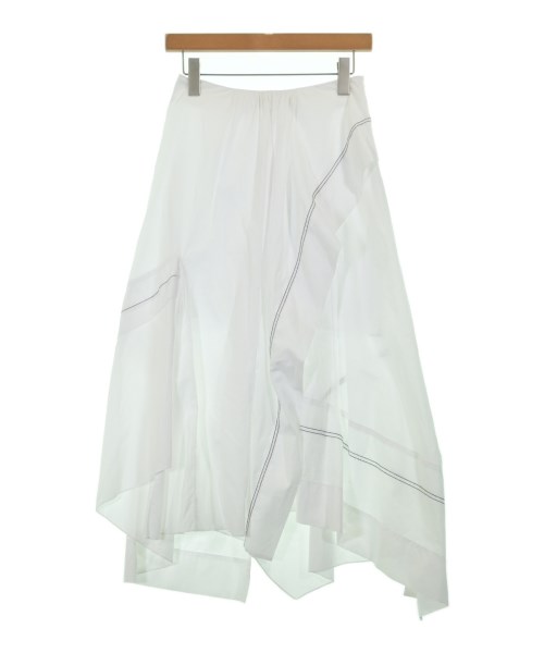 3.1 Phillip Lim(スリーワンフィリップリム)ロング・マキシ丈スカート 白 サイズ:0(XS位)/2200698451063