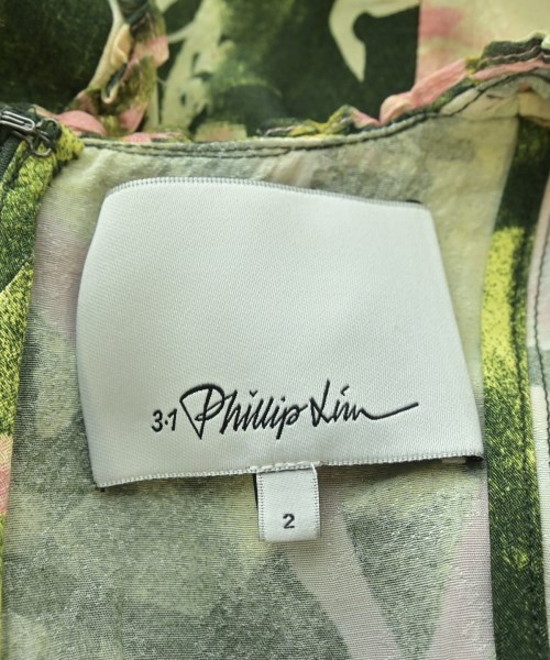 3.1 Phillip Lim（スリーワンフィリップリム）ワンピース 緑 サイズ:2(M位) レディース/2200698451094