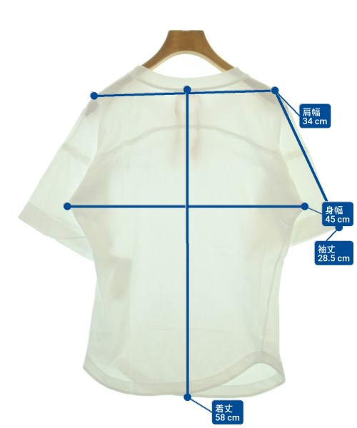 Nﾟ 21（ヌメロヴェントゥーノ）Tシャツ・カットソー 白 サイズ:36(XS位) レディース/2200698444096