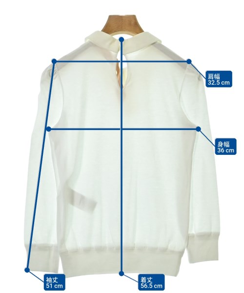 Nﾟ 21（ヌメロヴェントゥーノ）Tシャツ・カットソー 白 サイズ:36(XS位) レディース/2200700658589