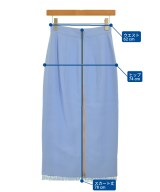 Nﾟ 21（ヌメロヴェントゥーノ）ロング・マキシ丈スカート 青 サイズ:38(S位) レディース/2200700658602