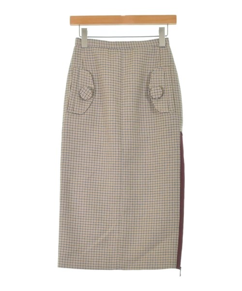 Nﾟ 21(ヌメロヴェントゥーノ)ロング・マキシ丈スカート ベージュ サイズ:38(S位)/2200655980124